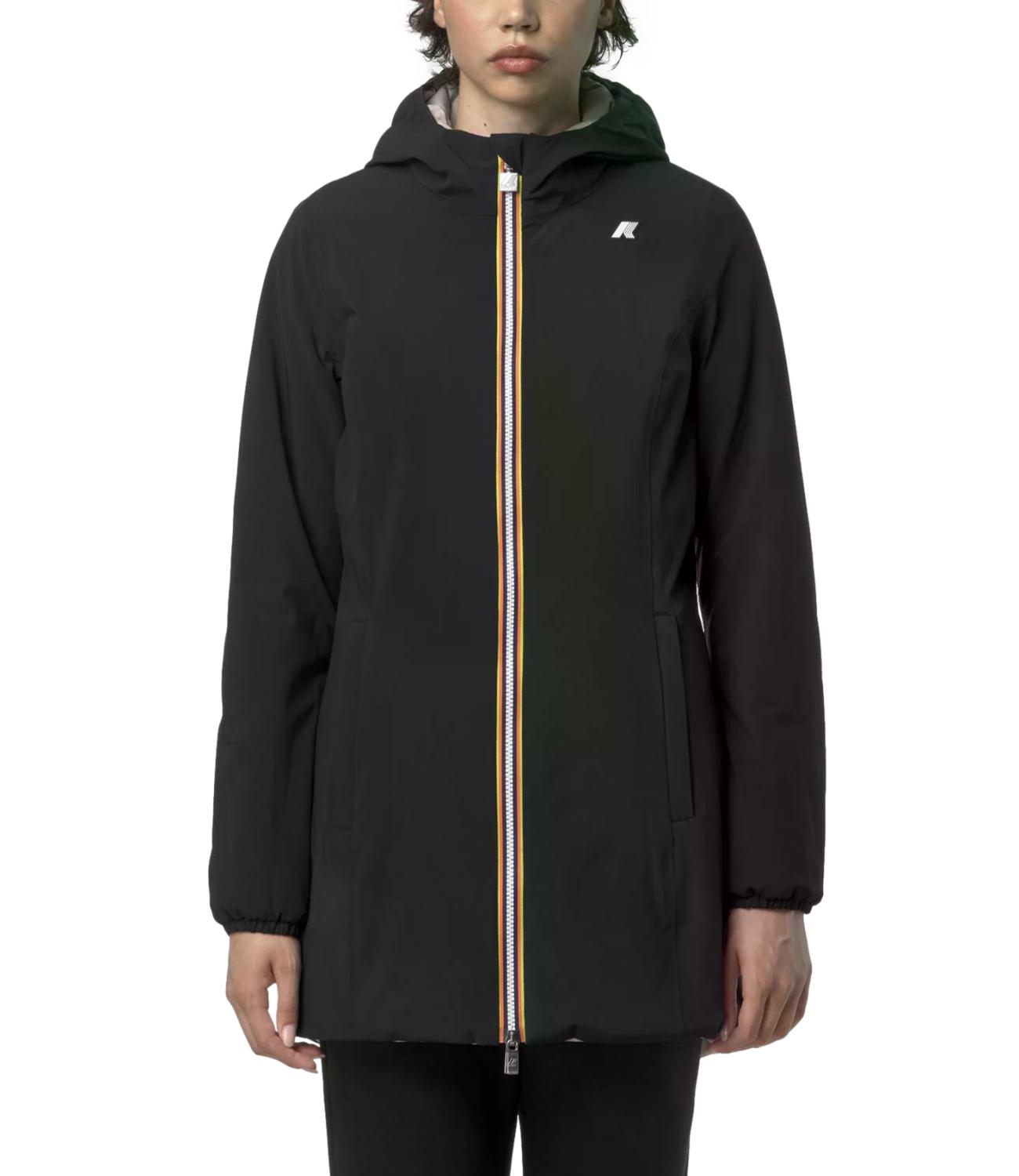 K-way Giacca Denise St Warm Double nero beige