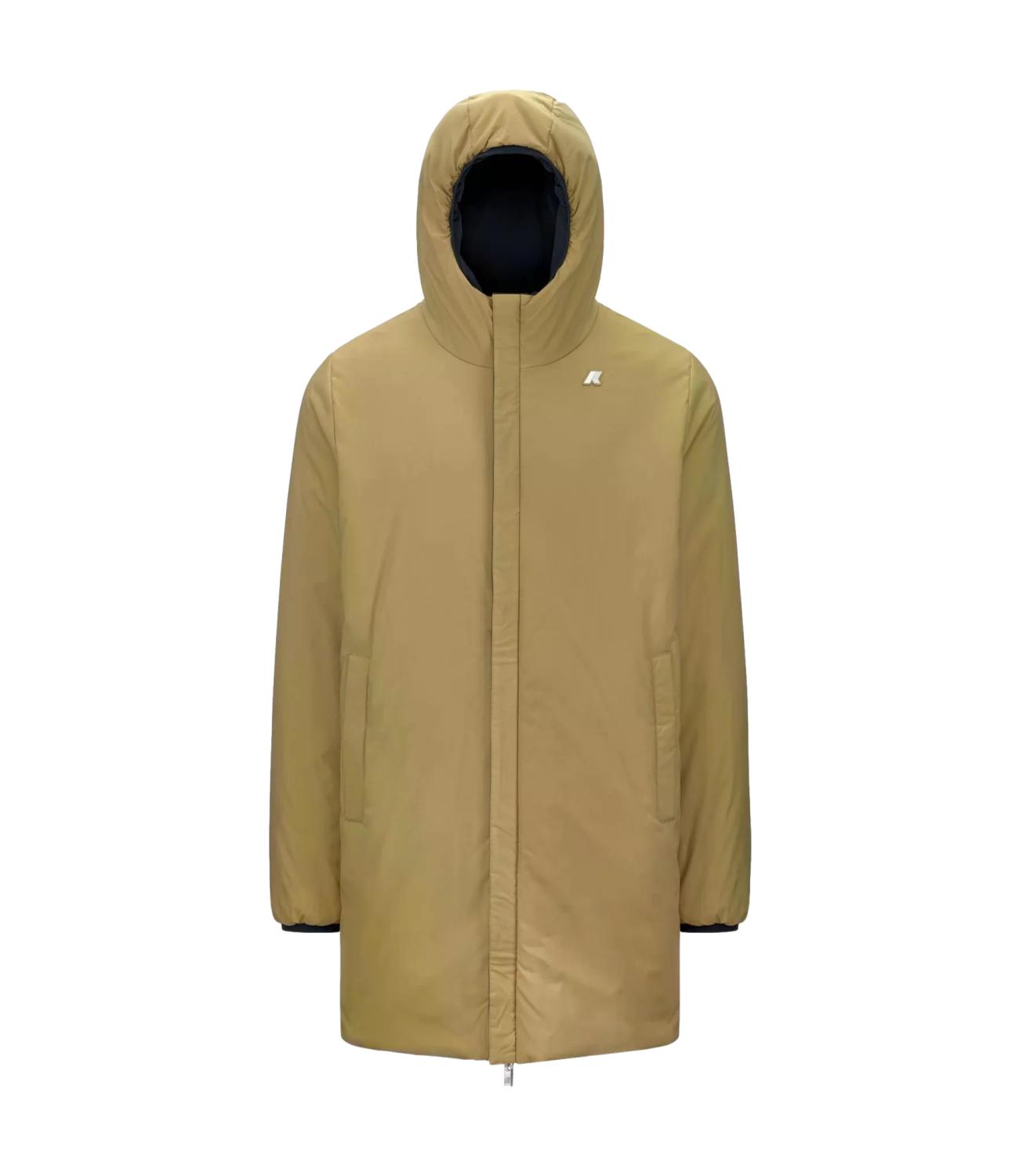 K-way Giacca Jacob St Warm Double blue beige