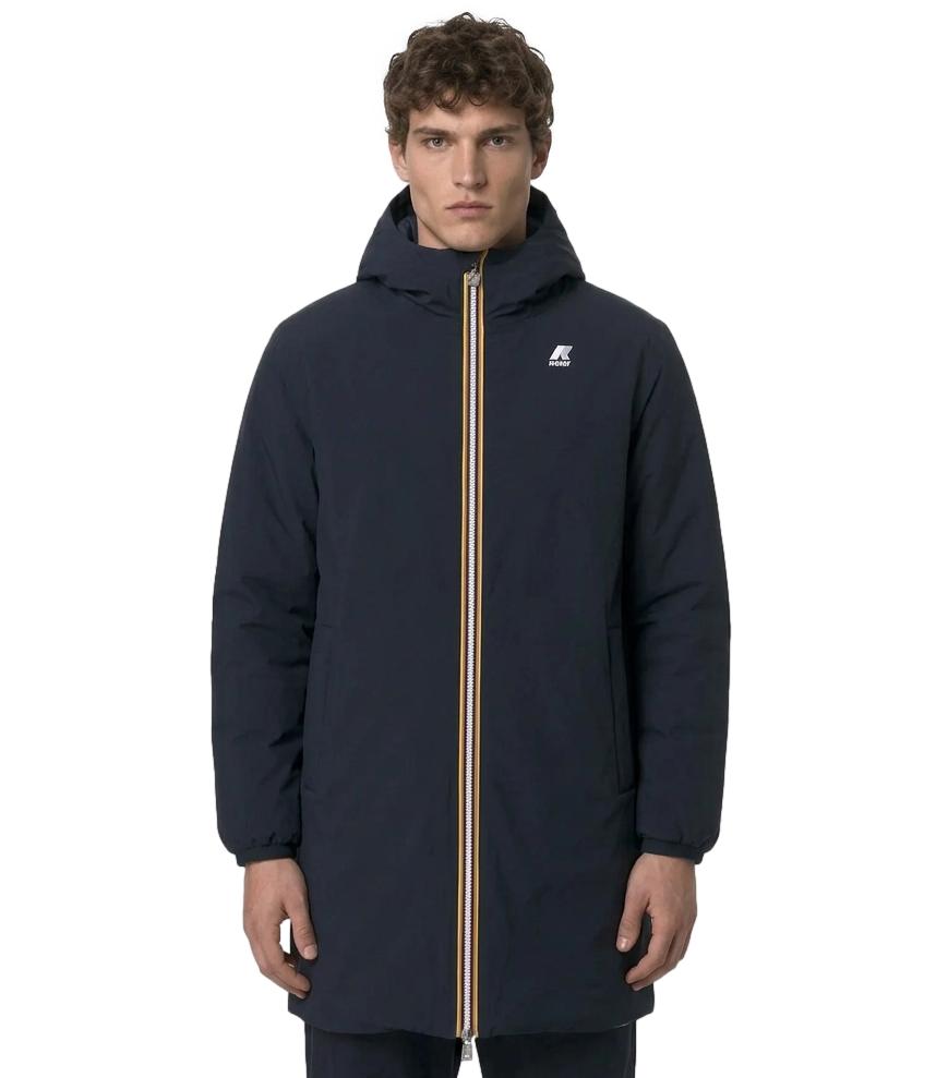 K-way Giacca Jacob St Warm Double blue beige