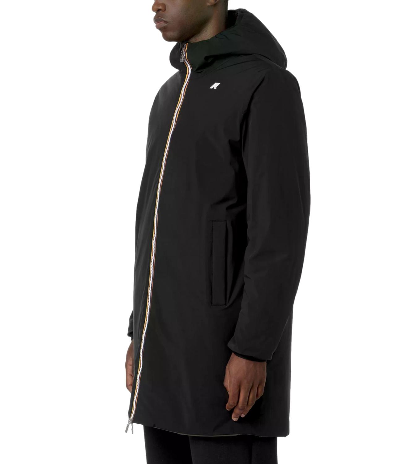 K-way Giacca jacob Warm Double nero verde
