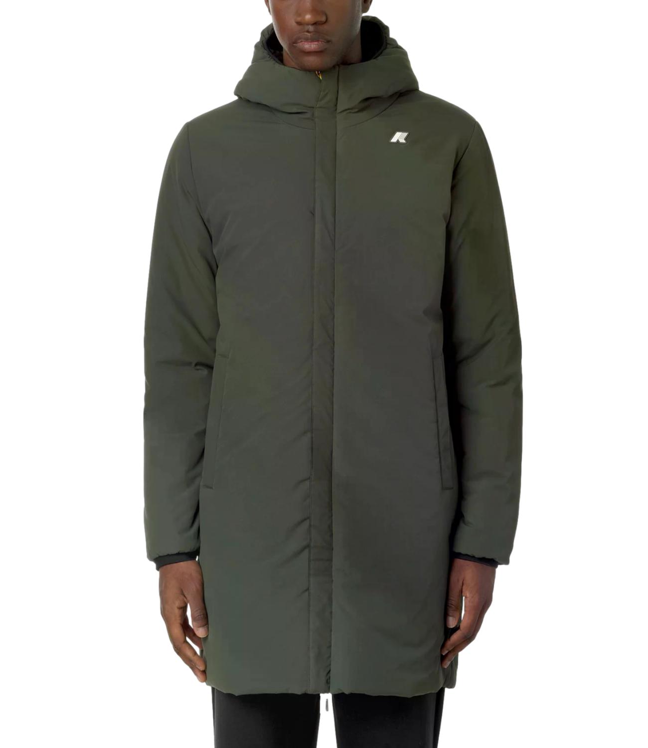 K-way Giacca jacob Warm Double nero verde