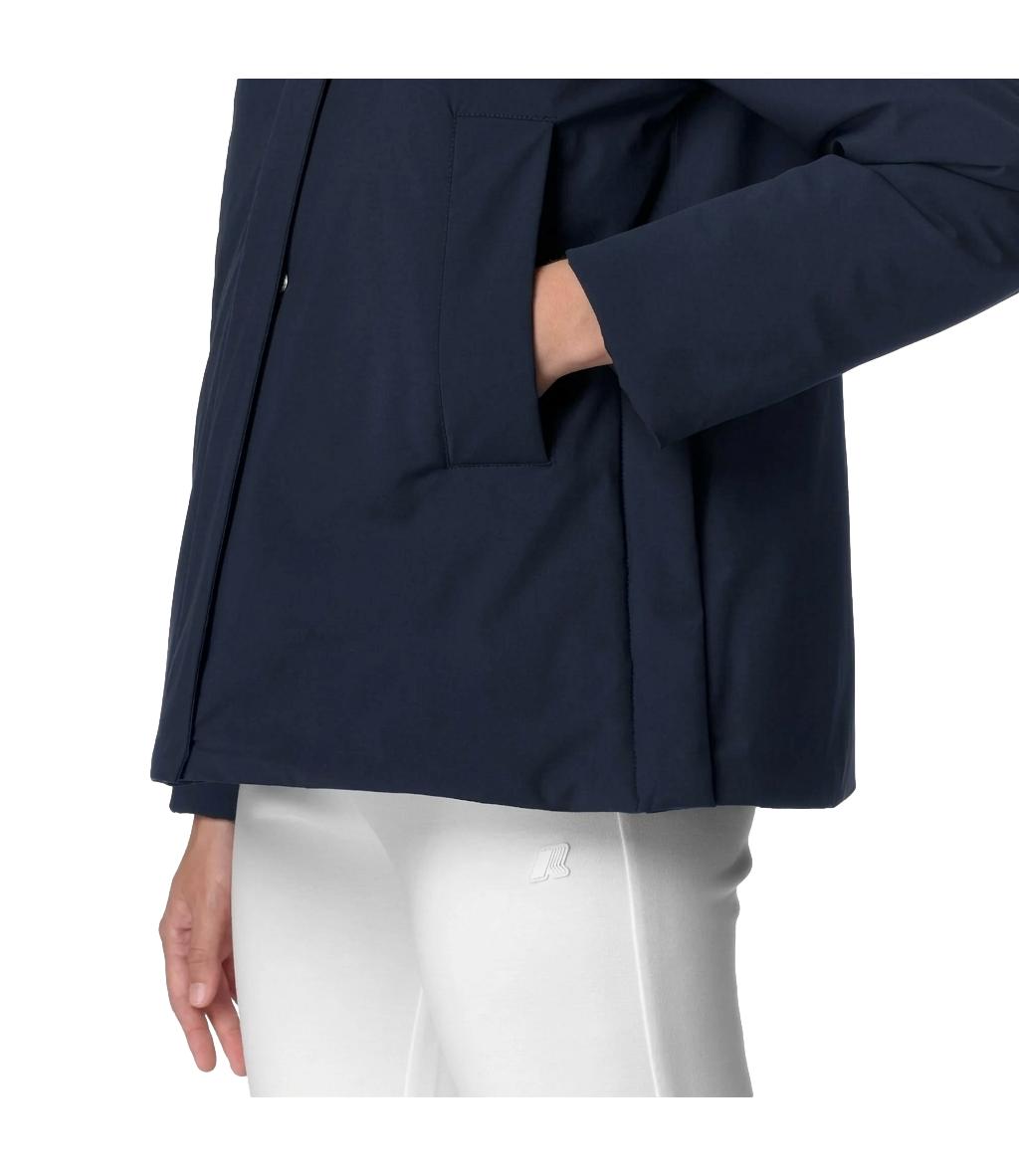 K-way Giacca Marlette St Warm blue depth