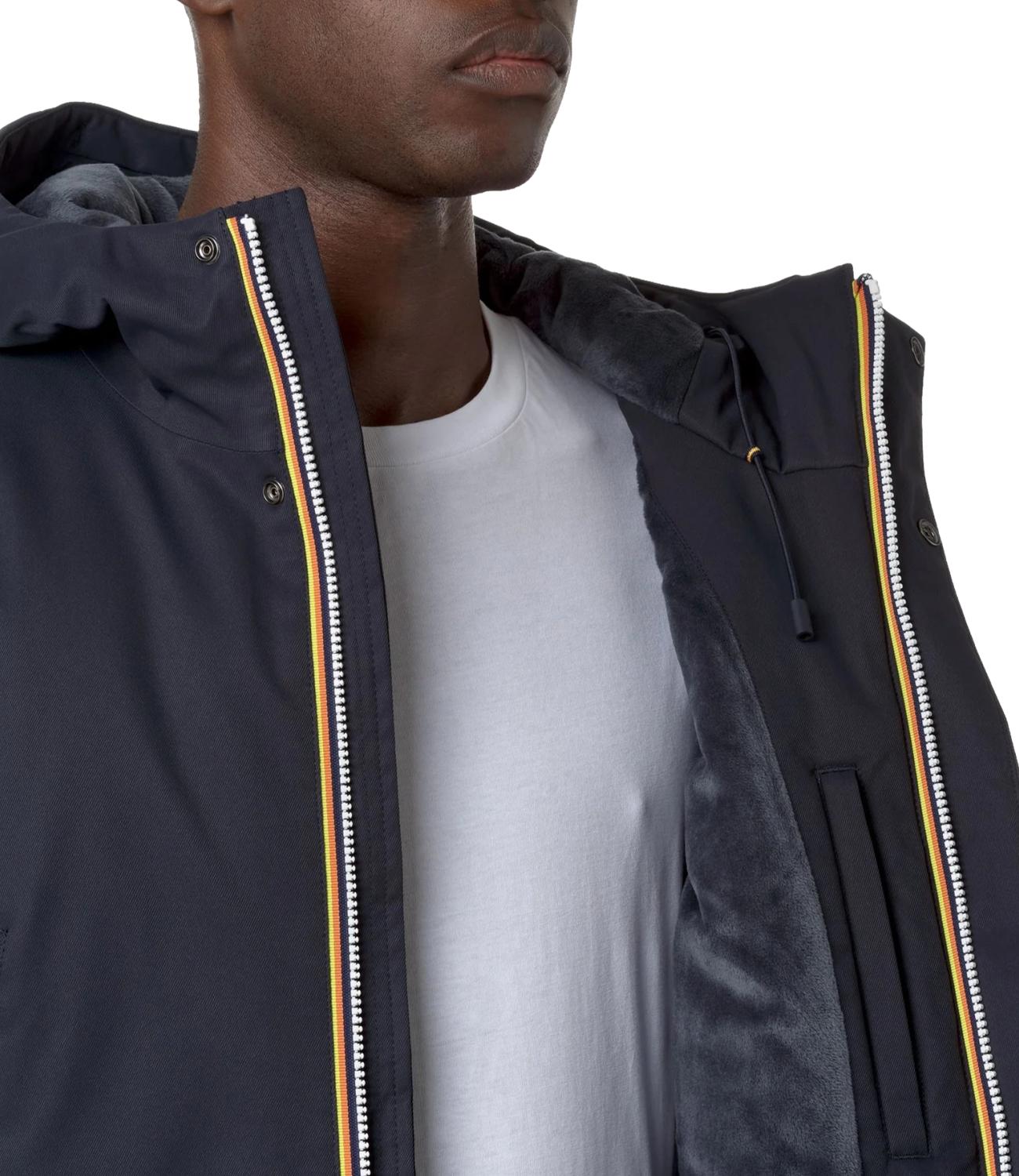 K-way giubbino Jarno Twill Marmotta blu