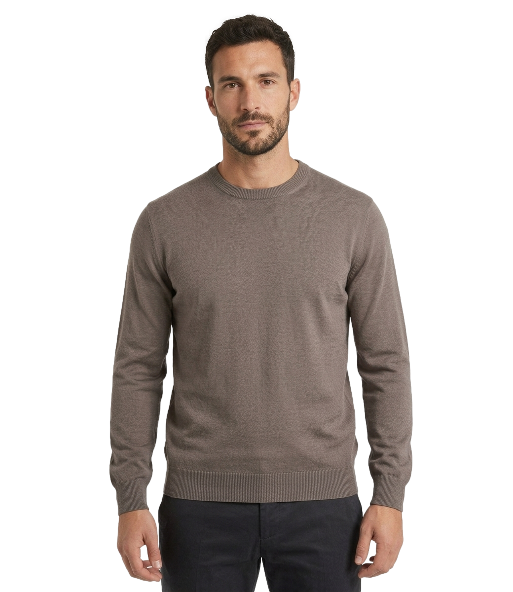 Maglione kangra Girocollo Basico Rasato Calato