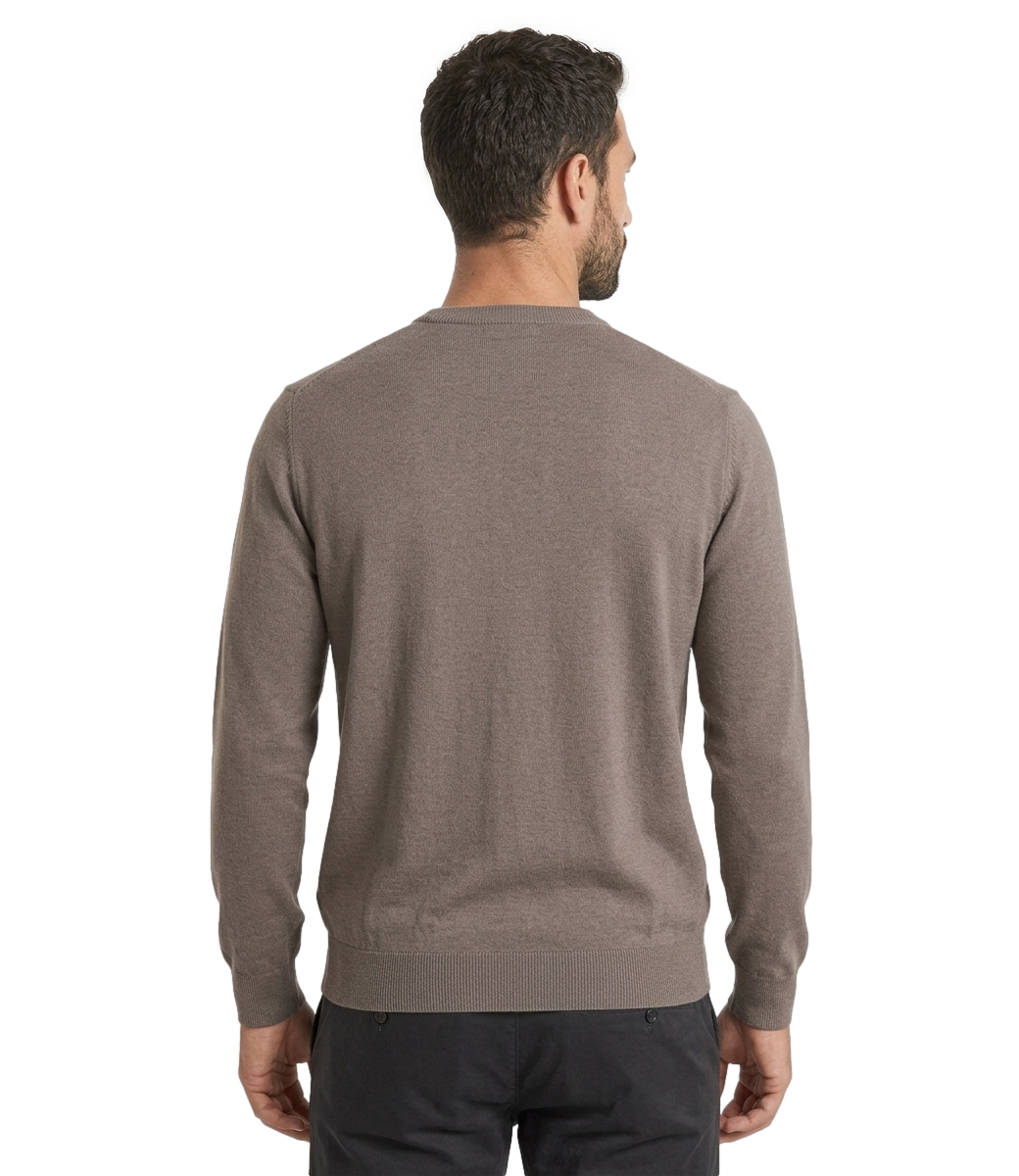 Maglione kangra Girocollo Basico Rasato Calato