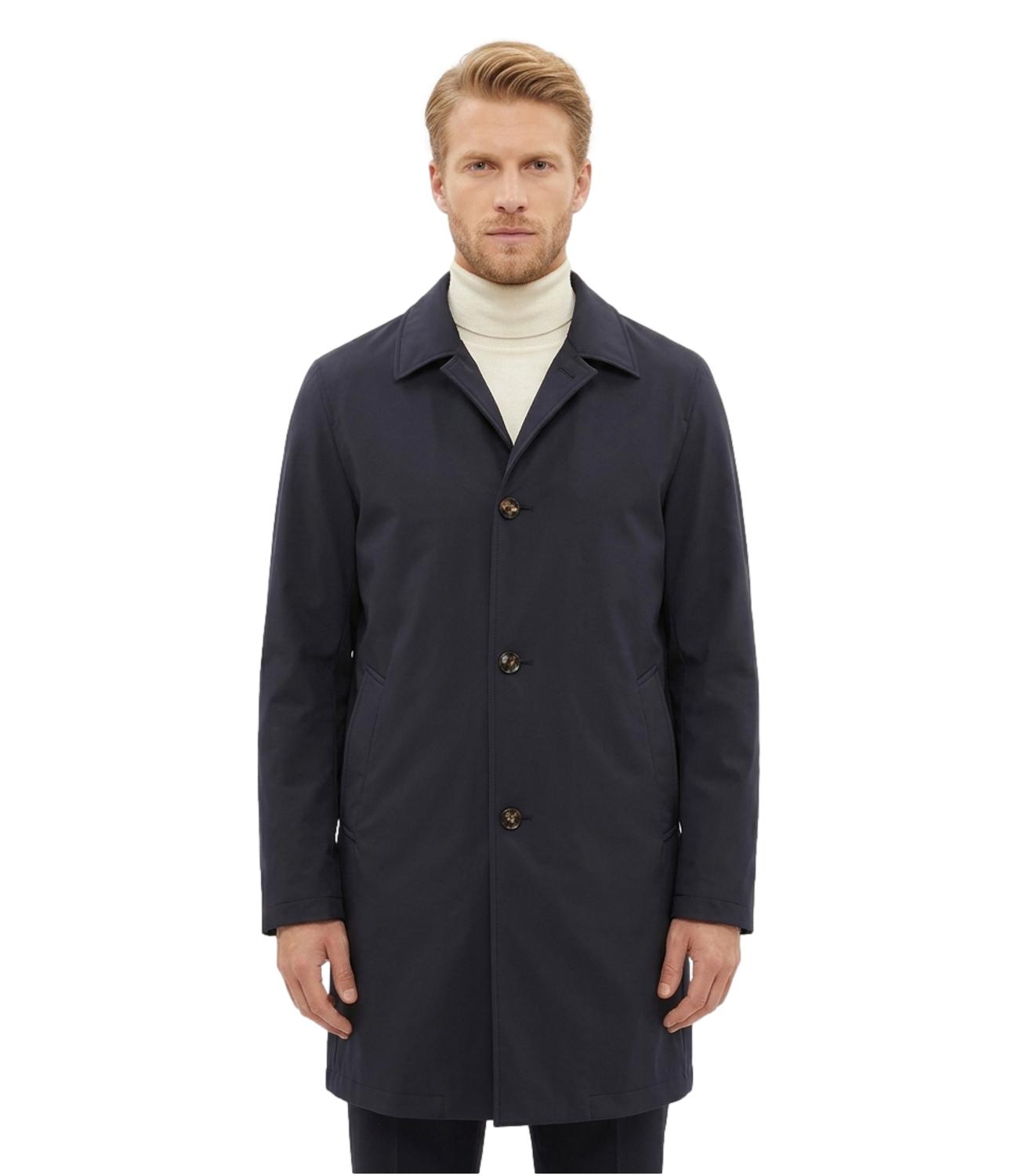 Cappotto lana vergine Loro Piana reversible tessuto tecnico