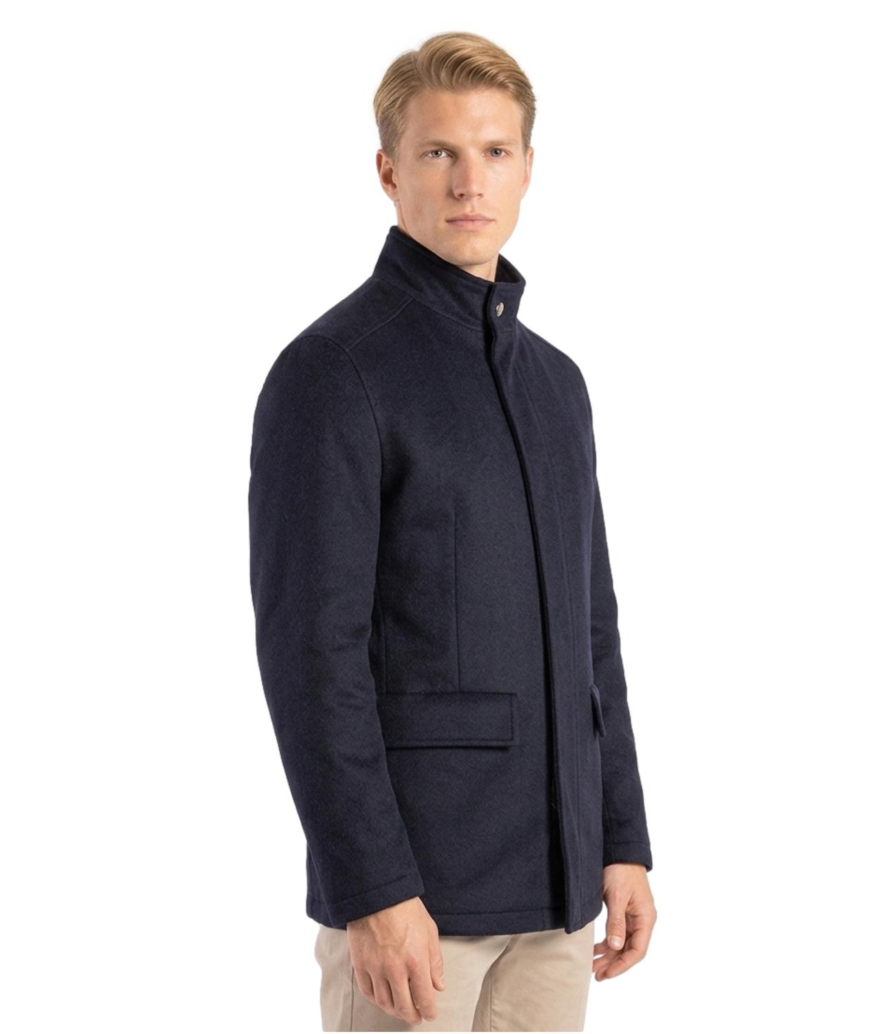 Giaccone Kired Salta Cashmere Blu