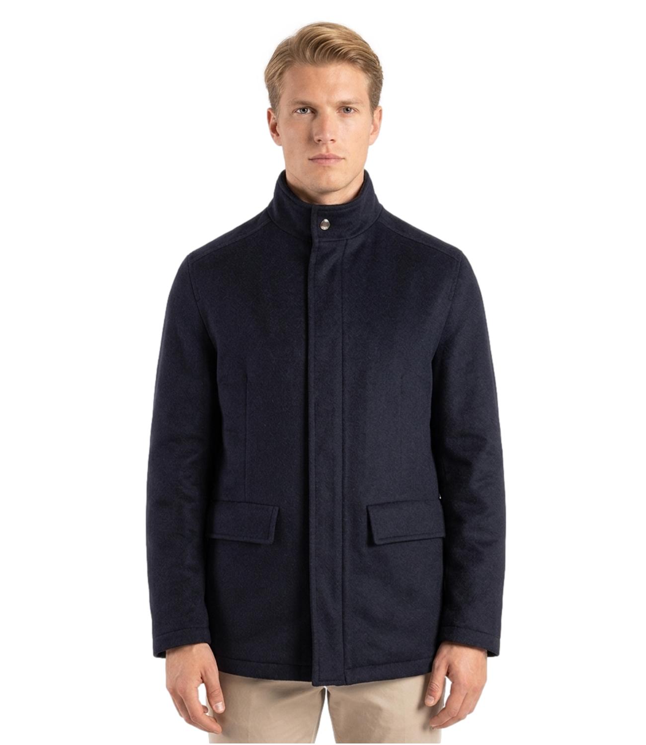 Giaccone Kired Salta Cashmere Blu