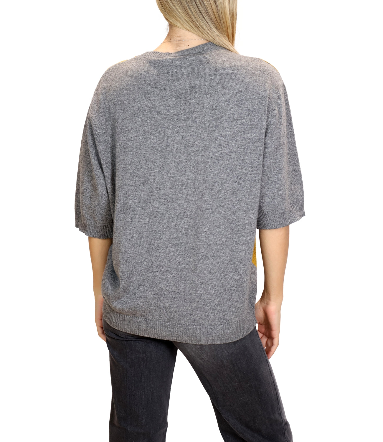 Kontatto Maglia Rombi Grigio Donna