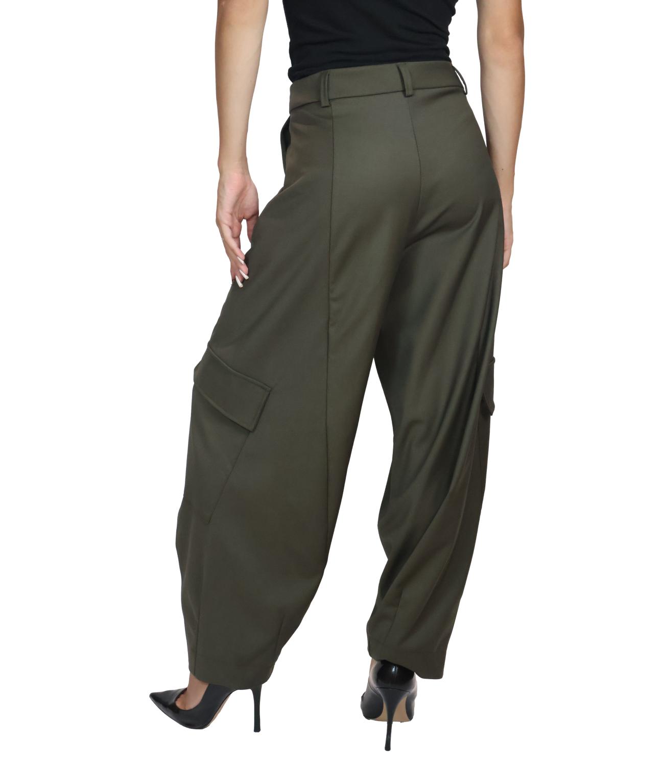 Kontatto Pantalone Baloon Cargo Militare Donna