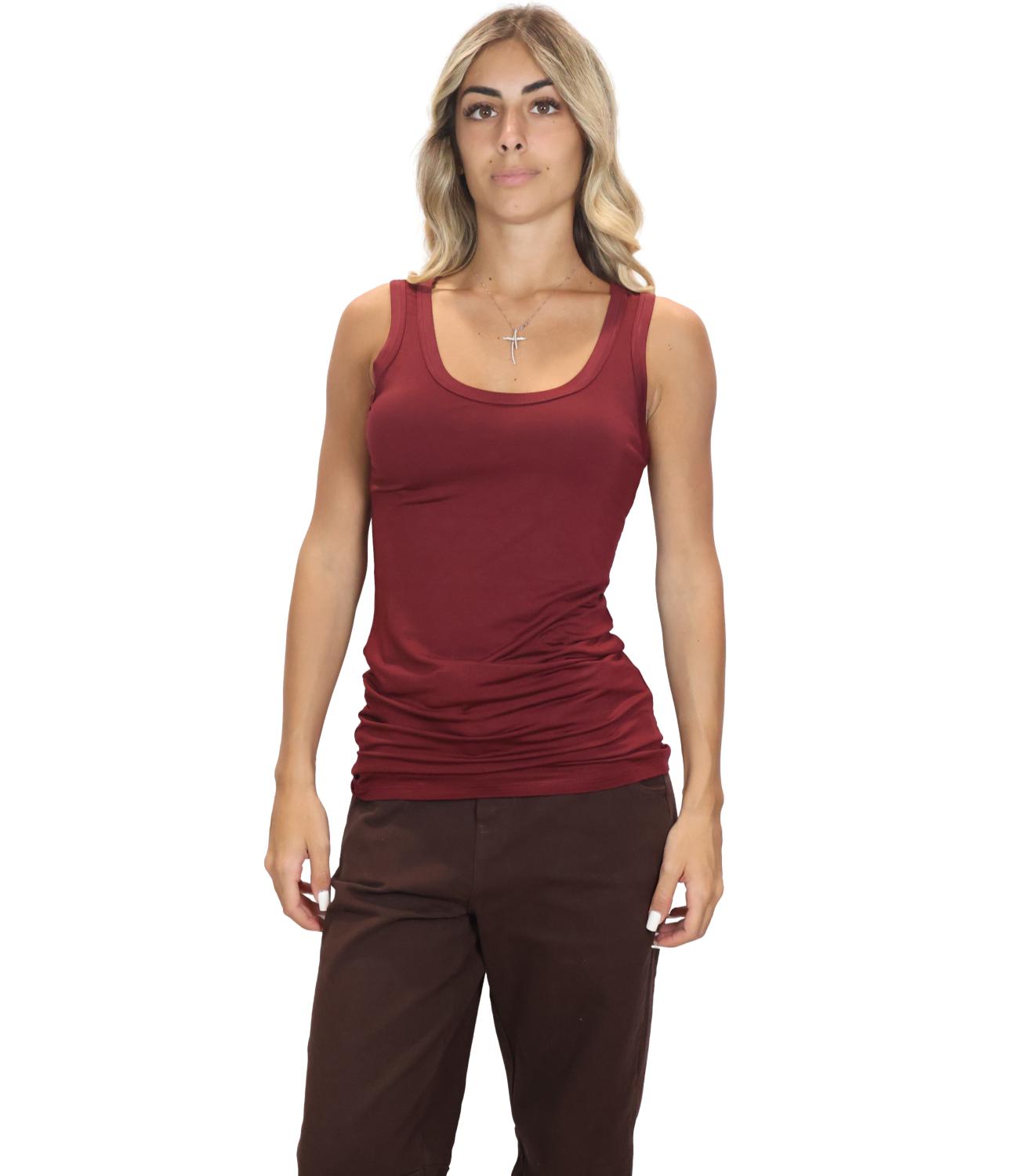 Kontatto Canotta Marsala Donna