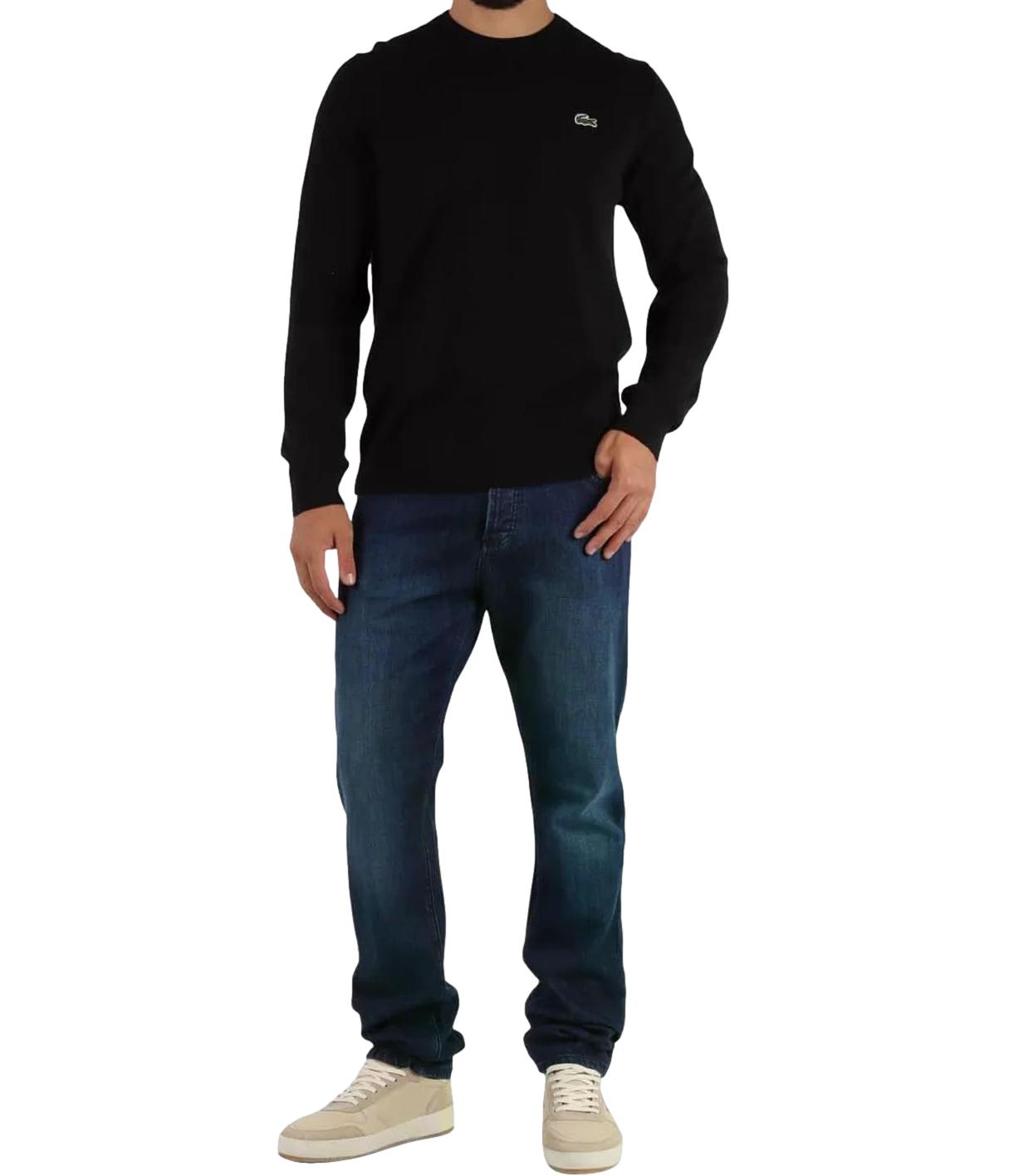 Lacoste Pullover Nero Uomo