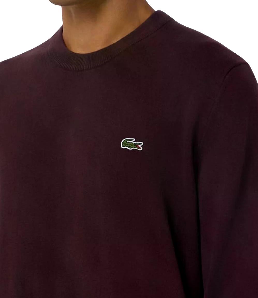 Lacoste Pullover Burgundy Uomoa
