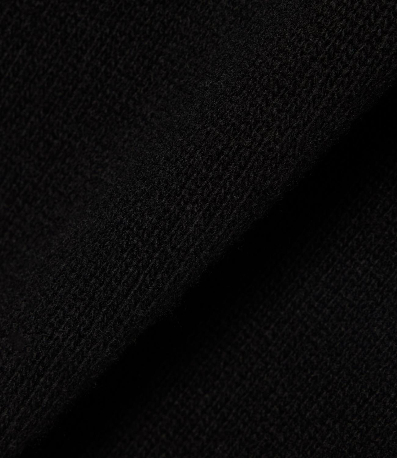 Lacoste pullover a collo alto in lana nero