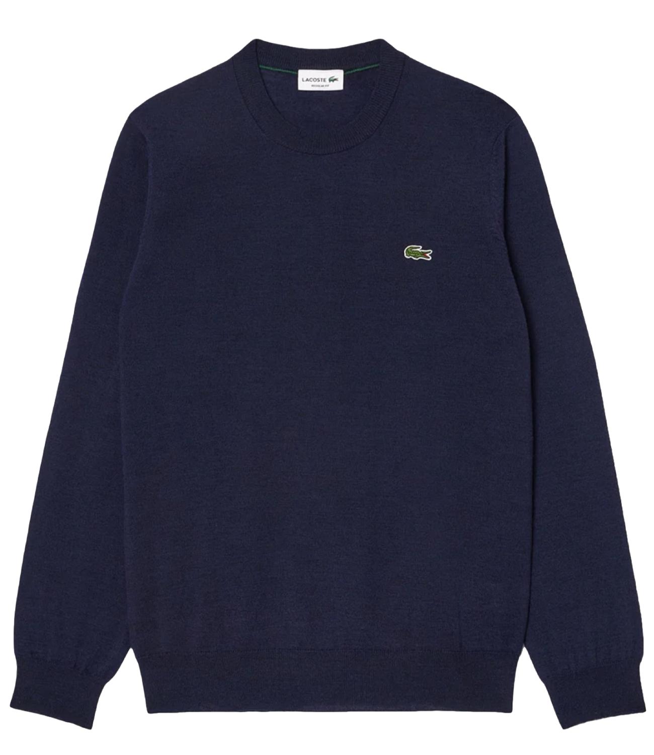 Lacoste Pullover girocollo blu