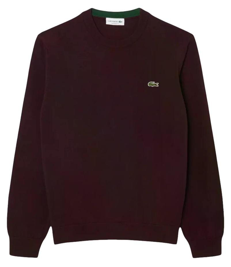 Lacoste Pullover Burgundy Uomo