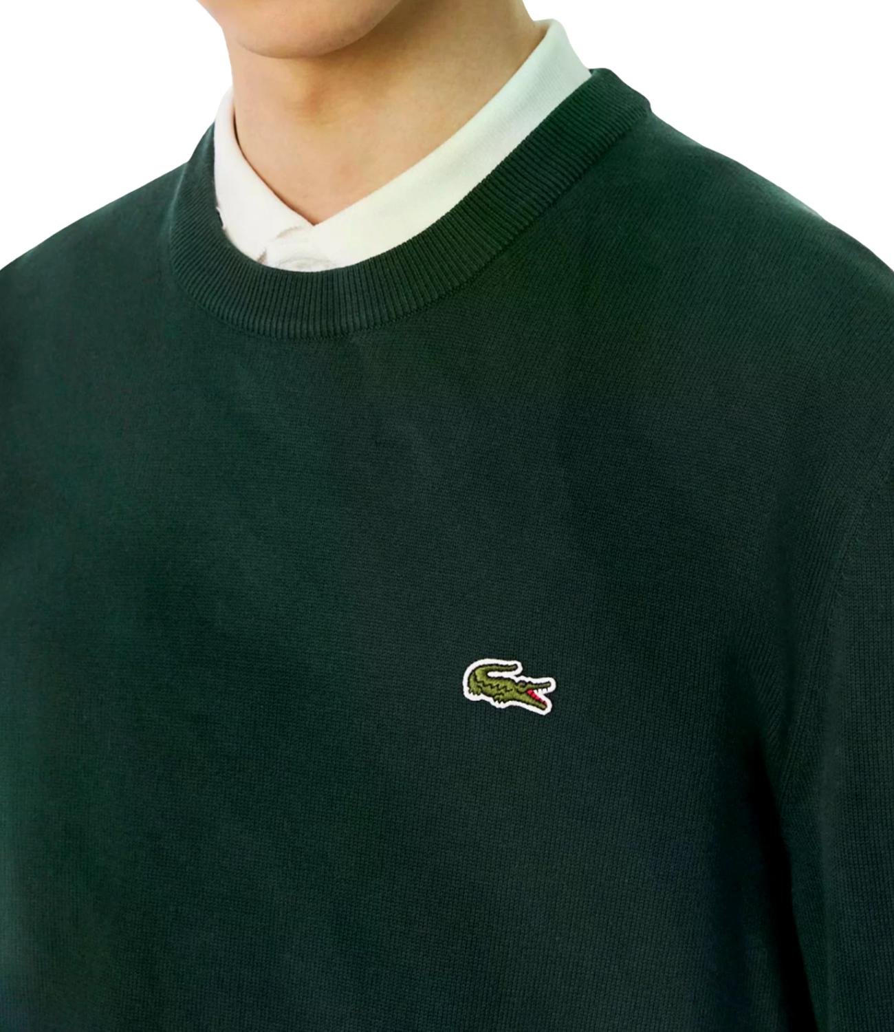 Lacoste Pullover Verde Uomo