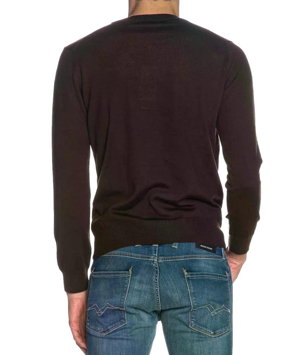 Lacoste Pullover Marrone Uomo