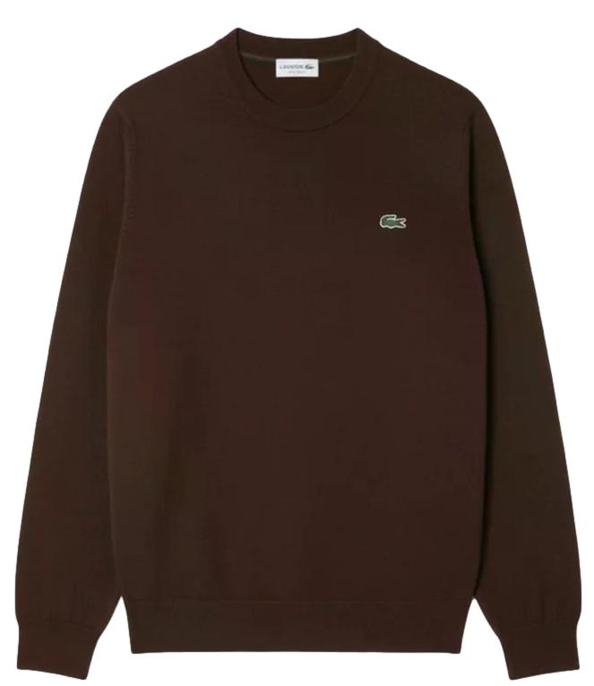 Lacoste Pullover Marrone Uomo