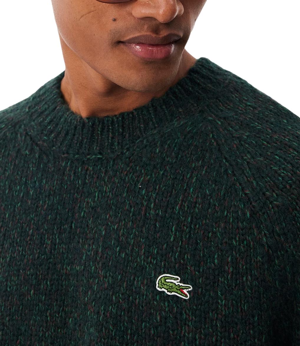 Lacoste Pullover Verde/Marrone Uomo