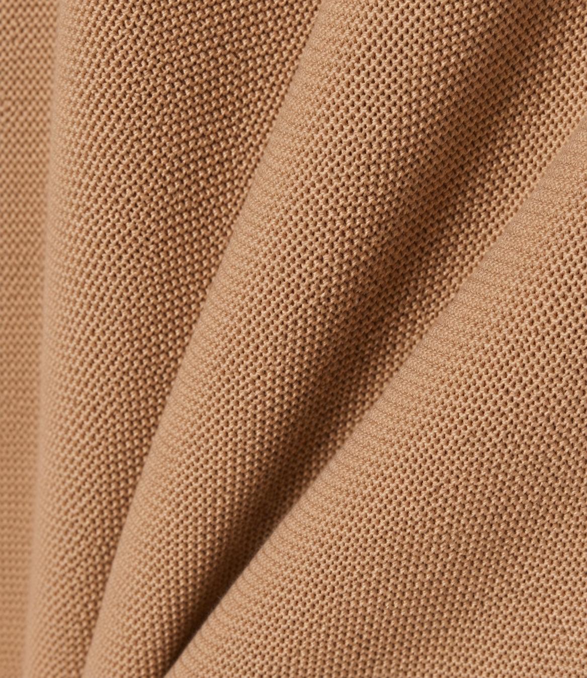 Lacoste Polo a maniche lunghe beige cammello