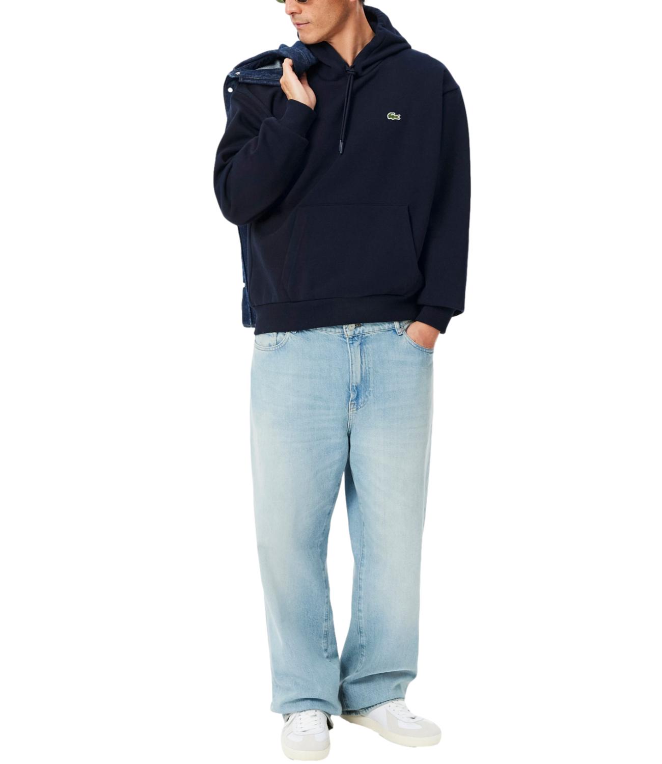 Lacoste Felpa Blu Uomo
