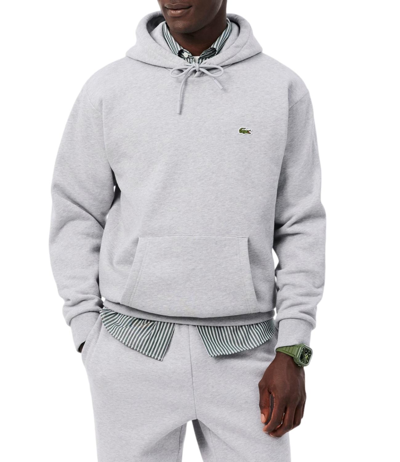 Lacoste Felpa Grigio Uomo