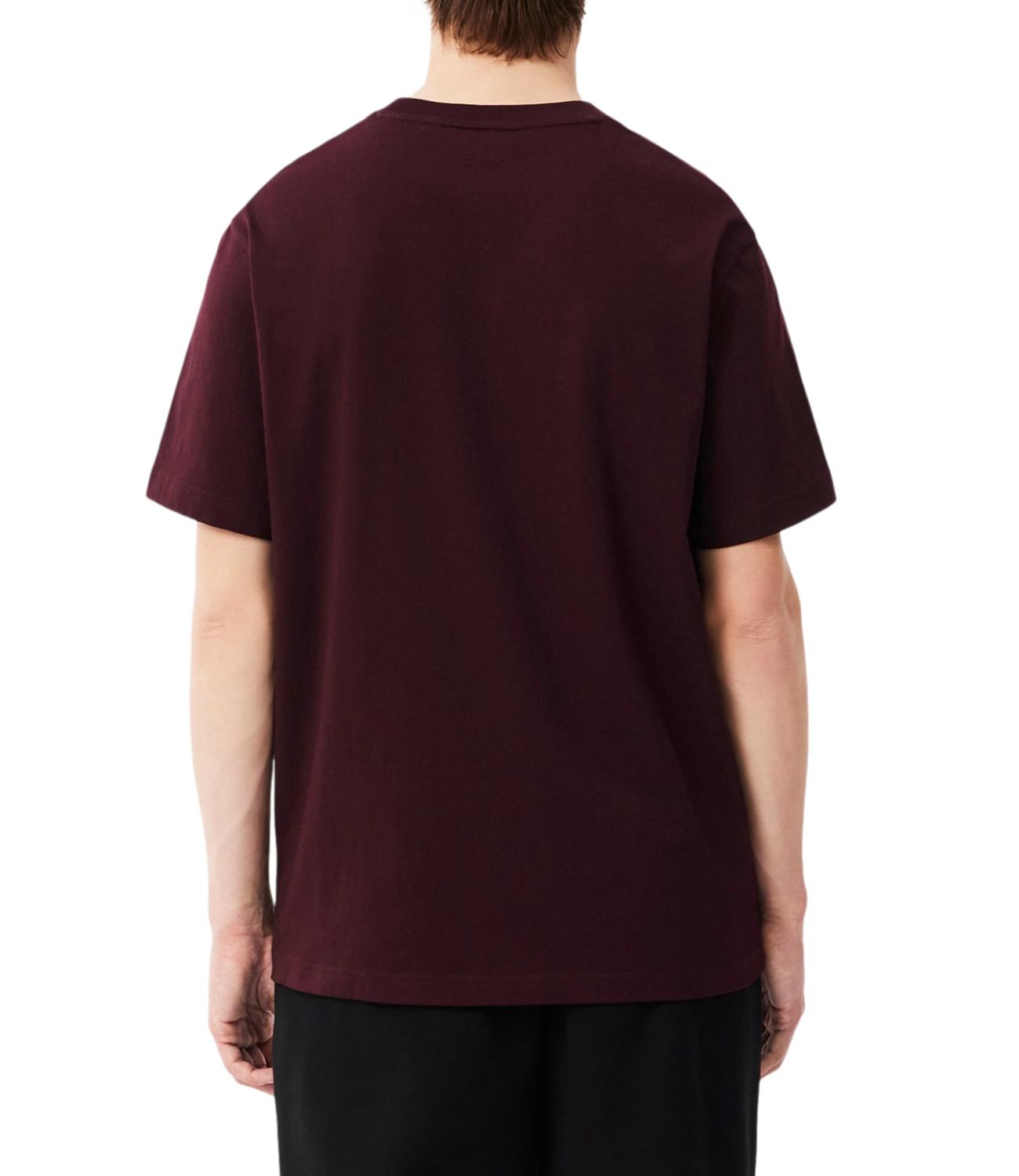 LACOSTE T-Shirt burgundy uomo