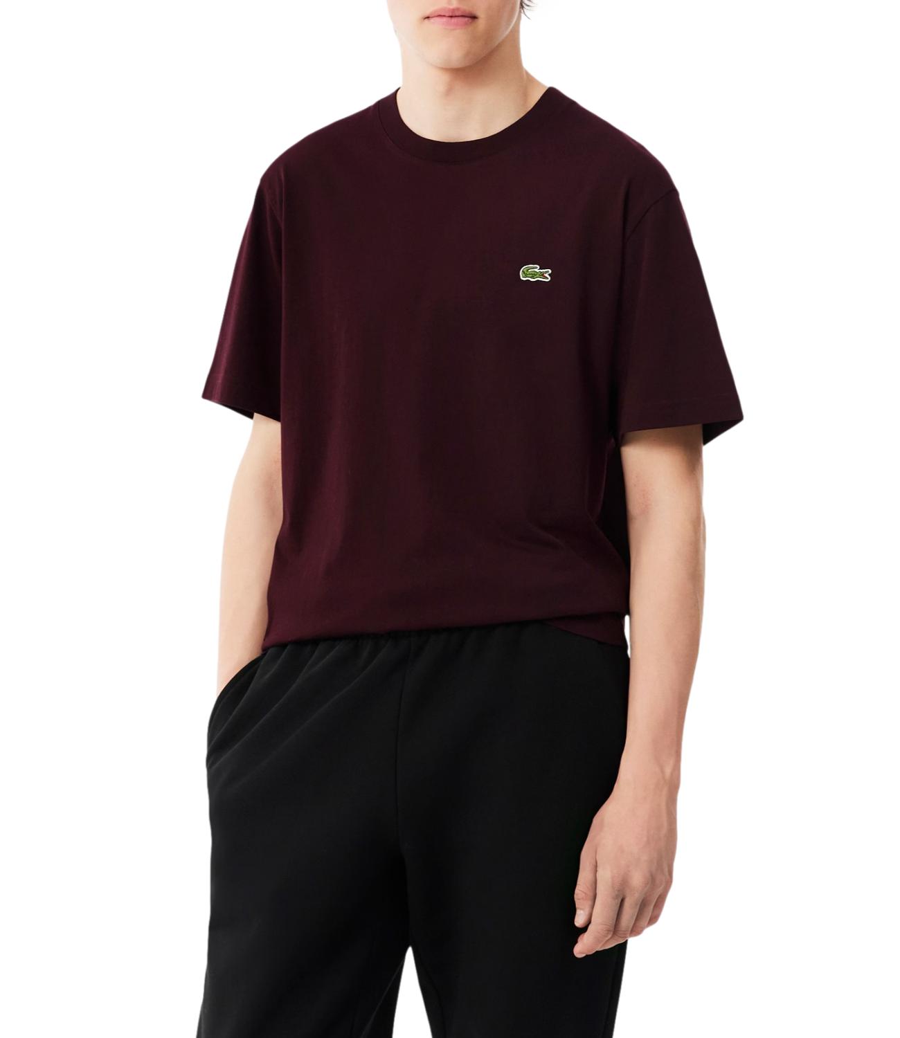 LACOSTE T-Shirt burgundy uomo