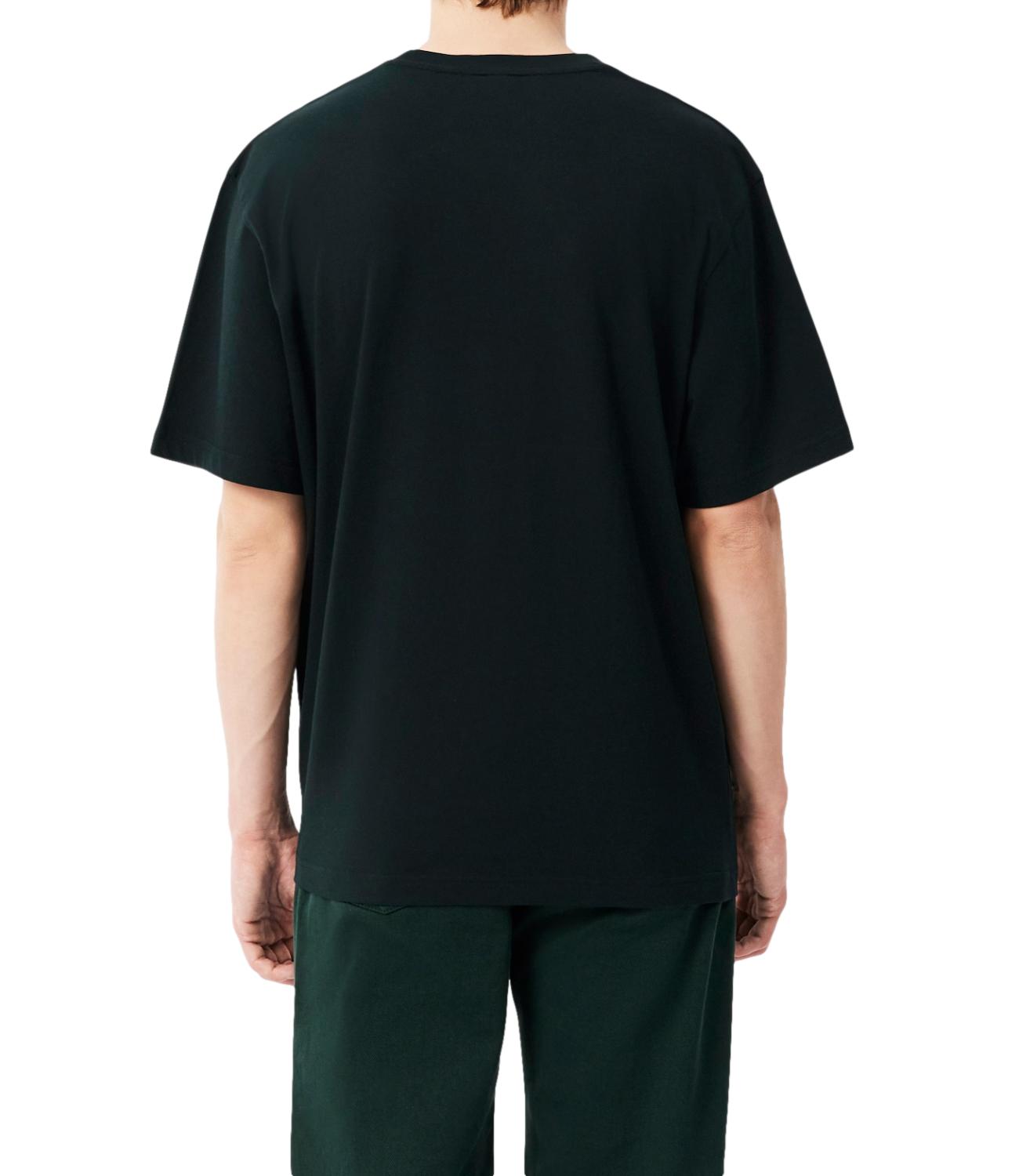 LACOSTE T-Shirt verde scuro uomo