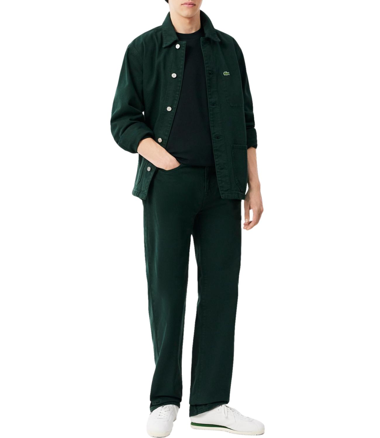LACOSTE T-Shirt verde scuro uomo