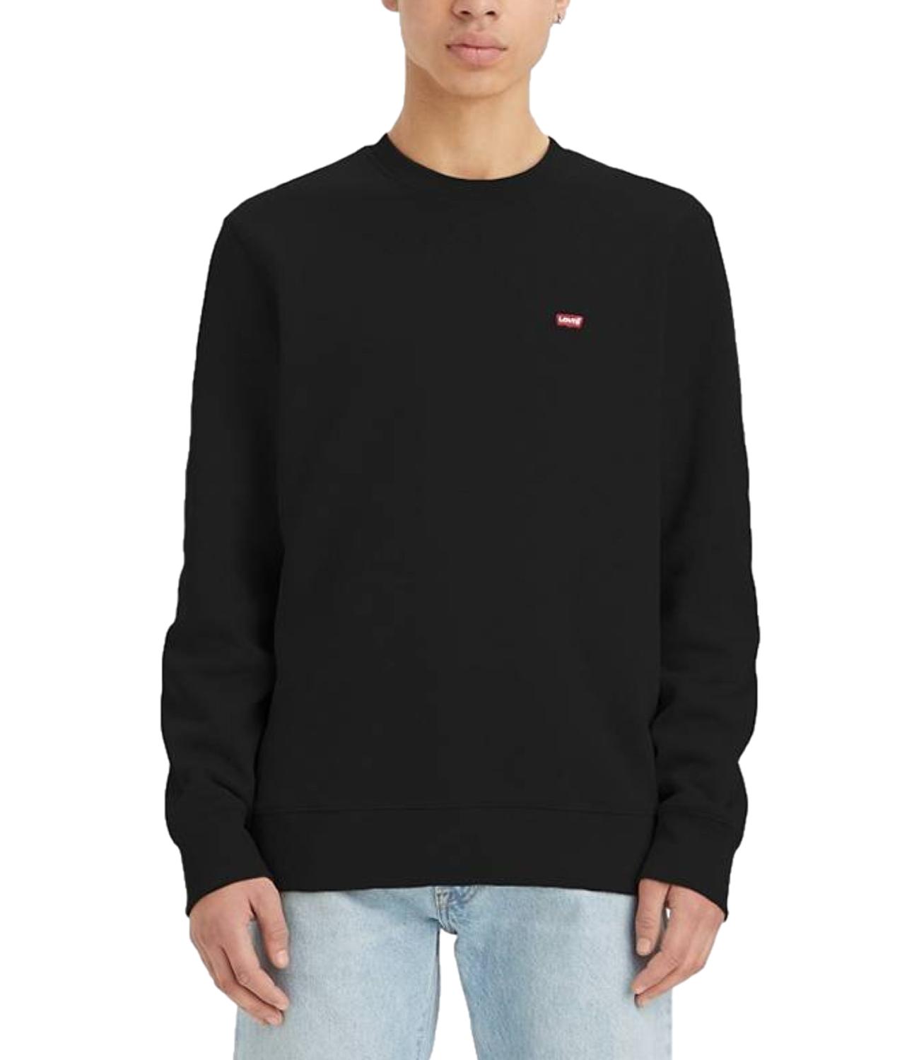 Felpa Girocollo Levi's uomo nera