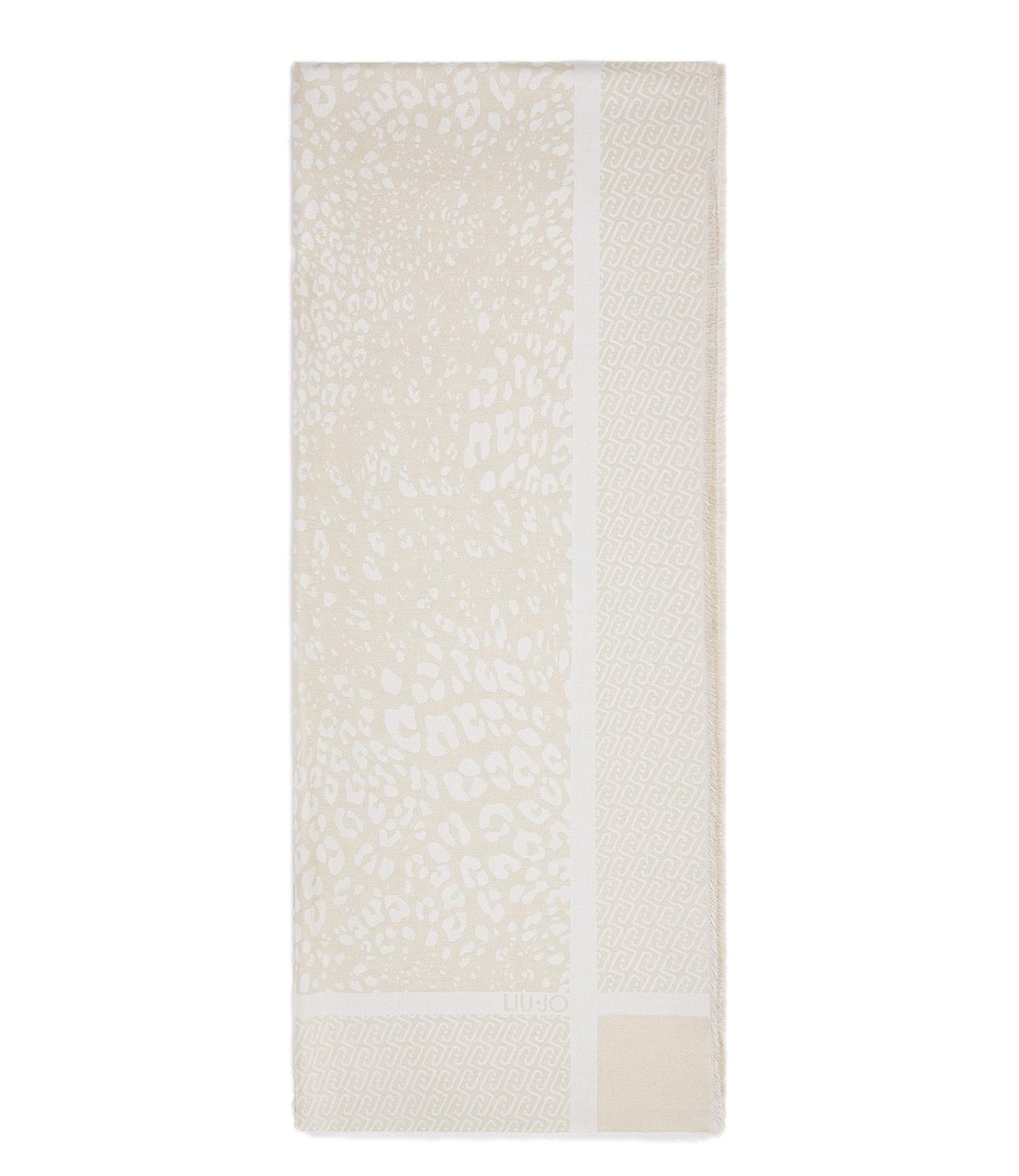 Liu Jo Stola Jacquard Animalier Burro Donna