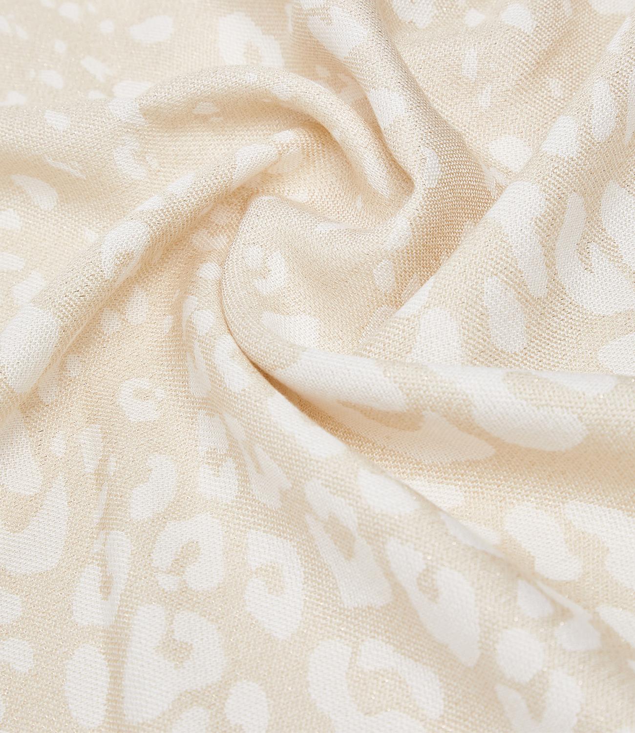 Liu Jo Stola Jacquard Animalier Burro Donna