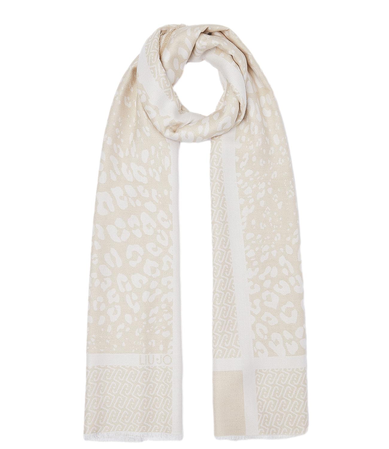 Liu Jo Stola Jacquard Animalier Burro Donna