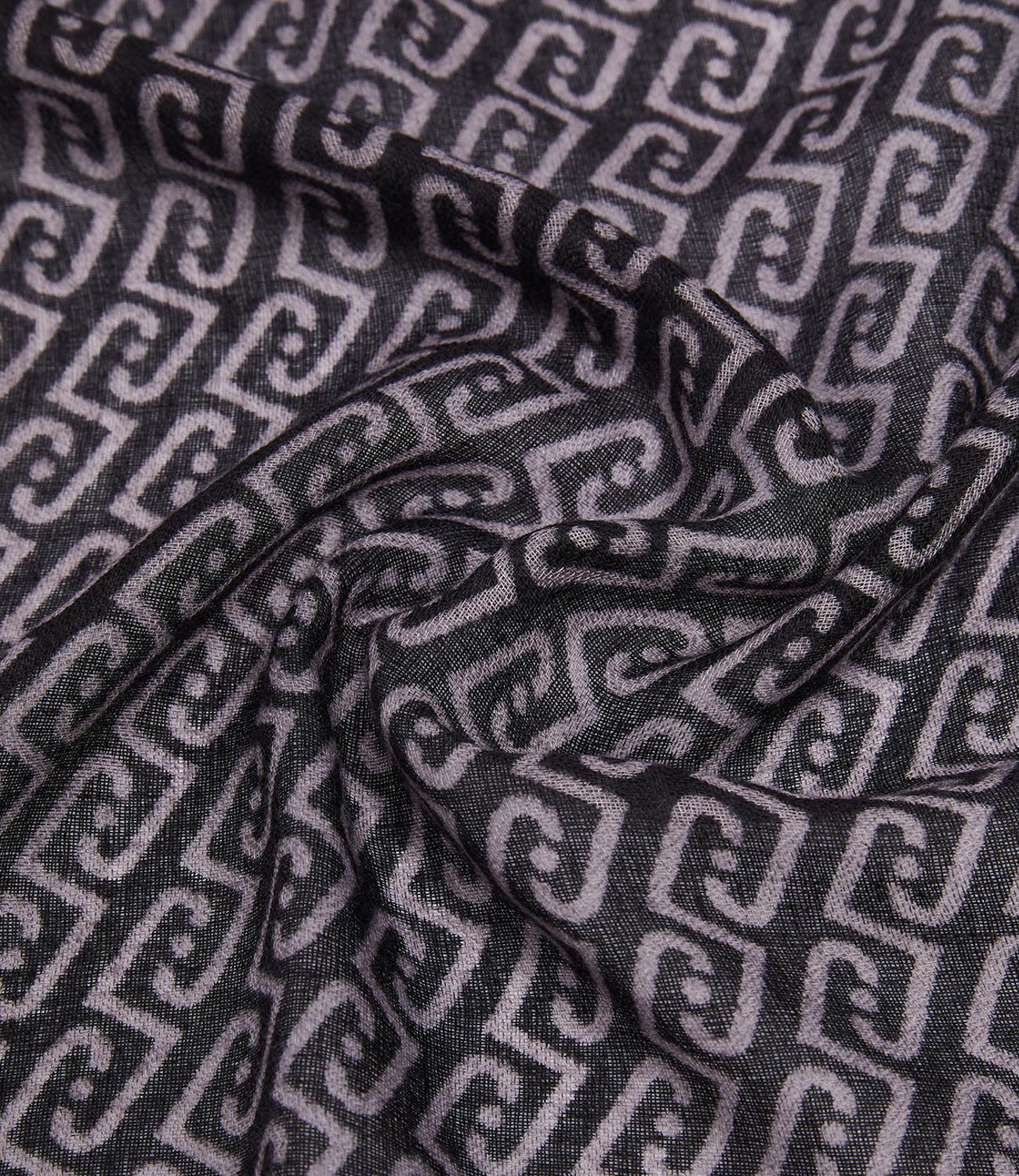 Liu Jo Stola Animalier Nero Donna
