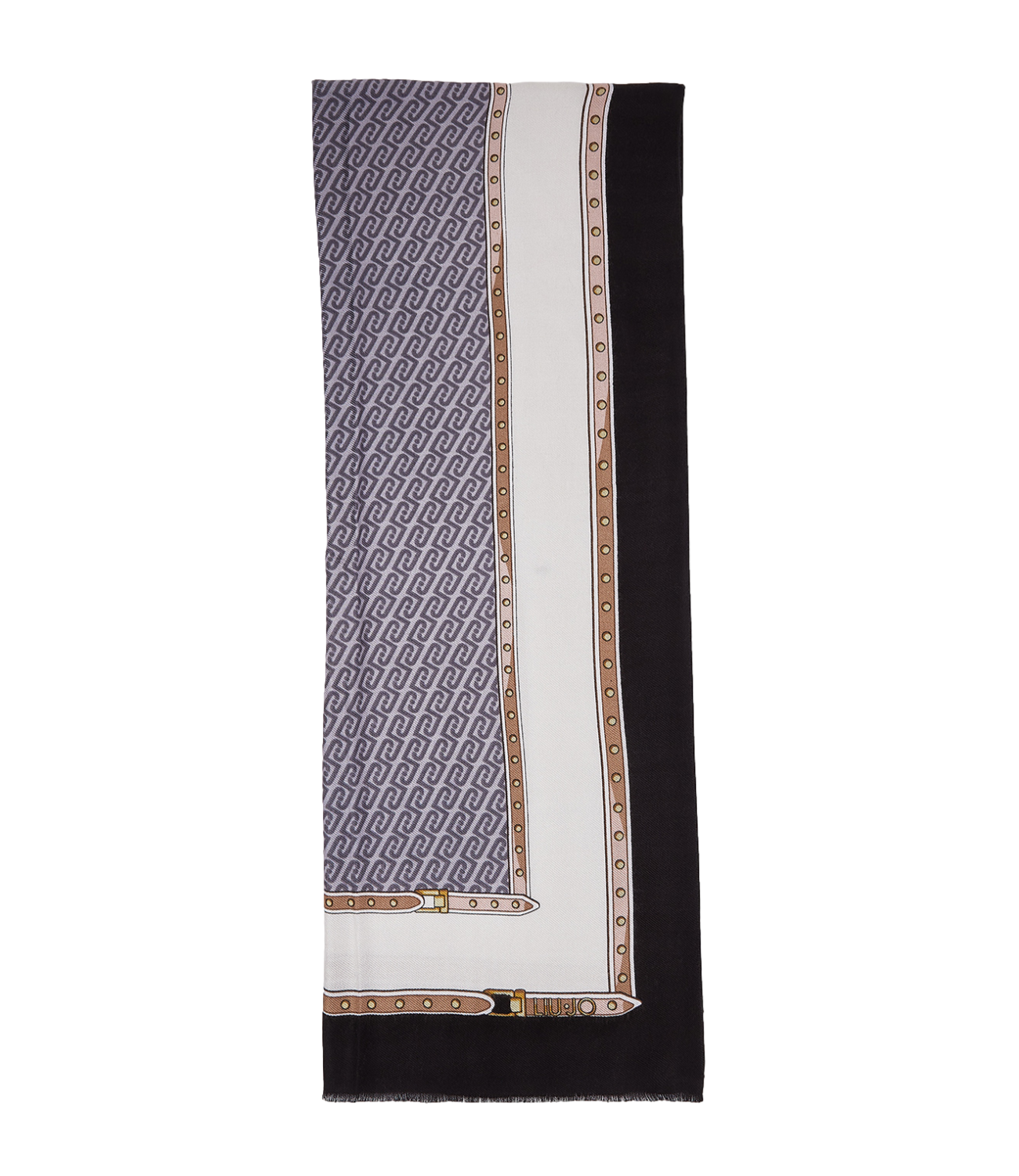 LIU JO sciarpa/foulard nero donna