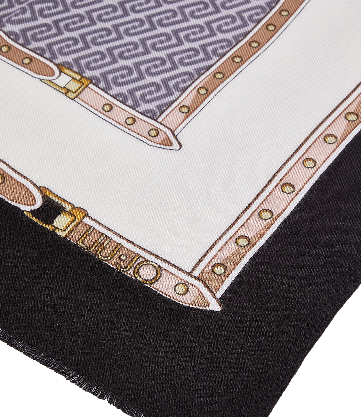 LIU JO sciarpa/foulard nero donna