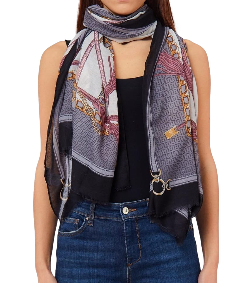 Liu Jo Stola Metalware Nero Donna