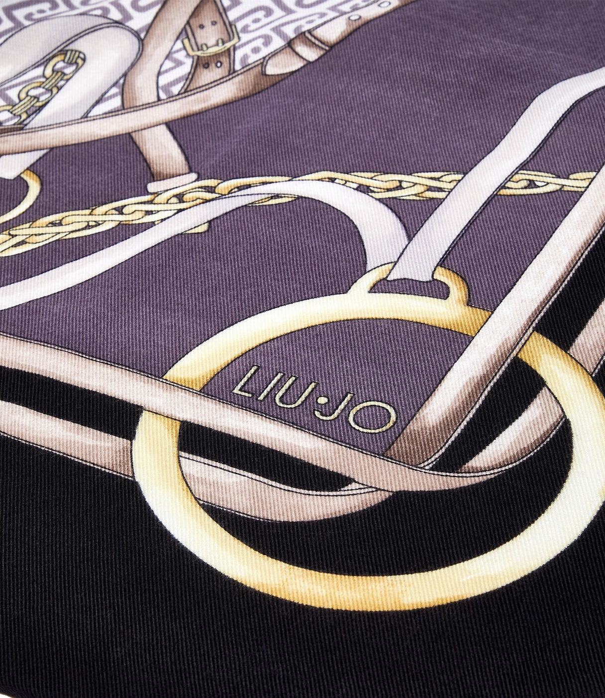 LIU JO Sciarpa/foulard nero donna