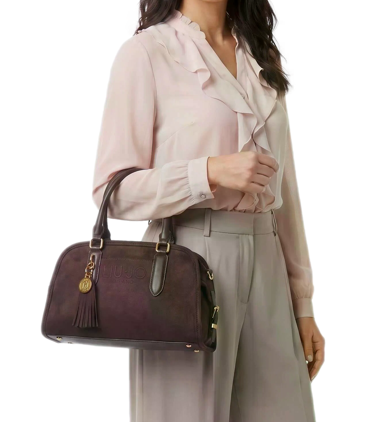 Liu Jo Borsa S Trunk Deep Brown Donna
