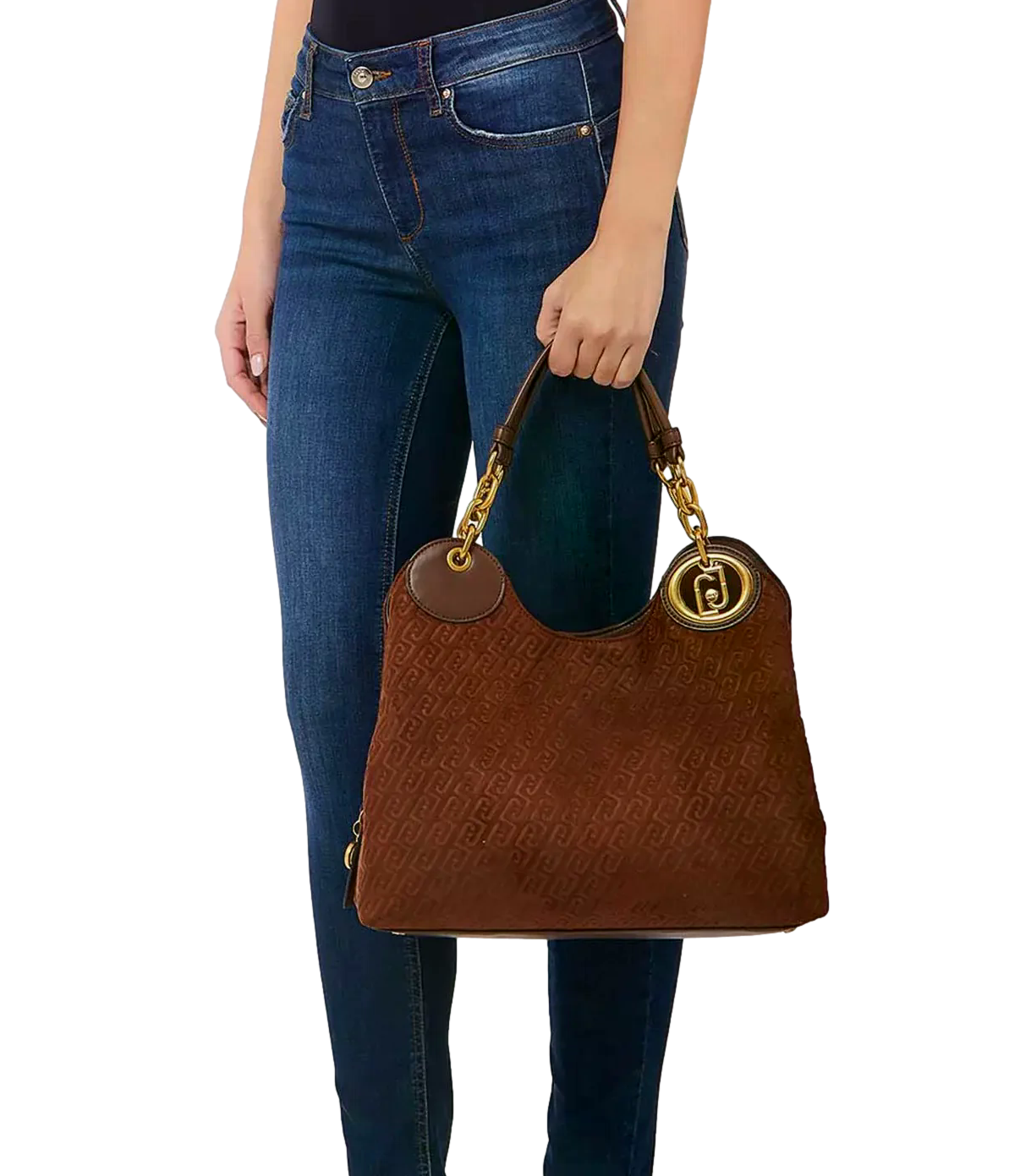 Liu Jo Borsa Satchel Media Tabacco Donna