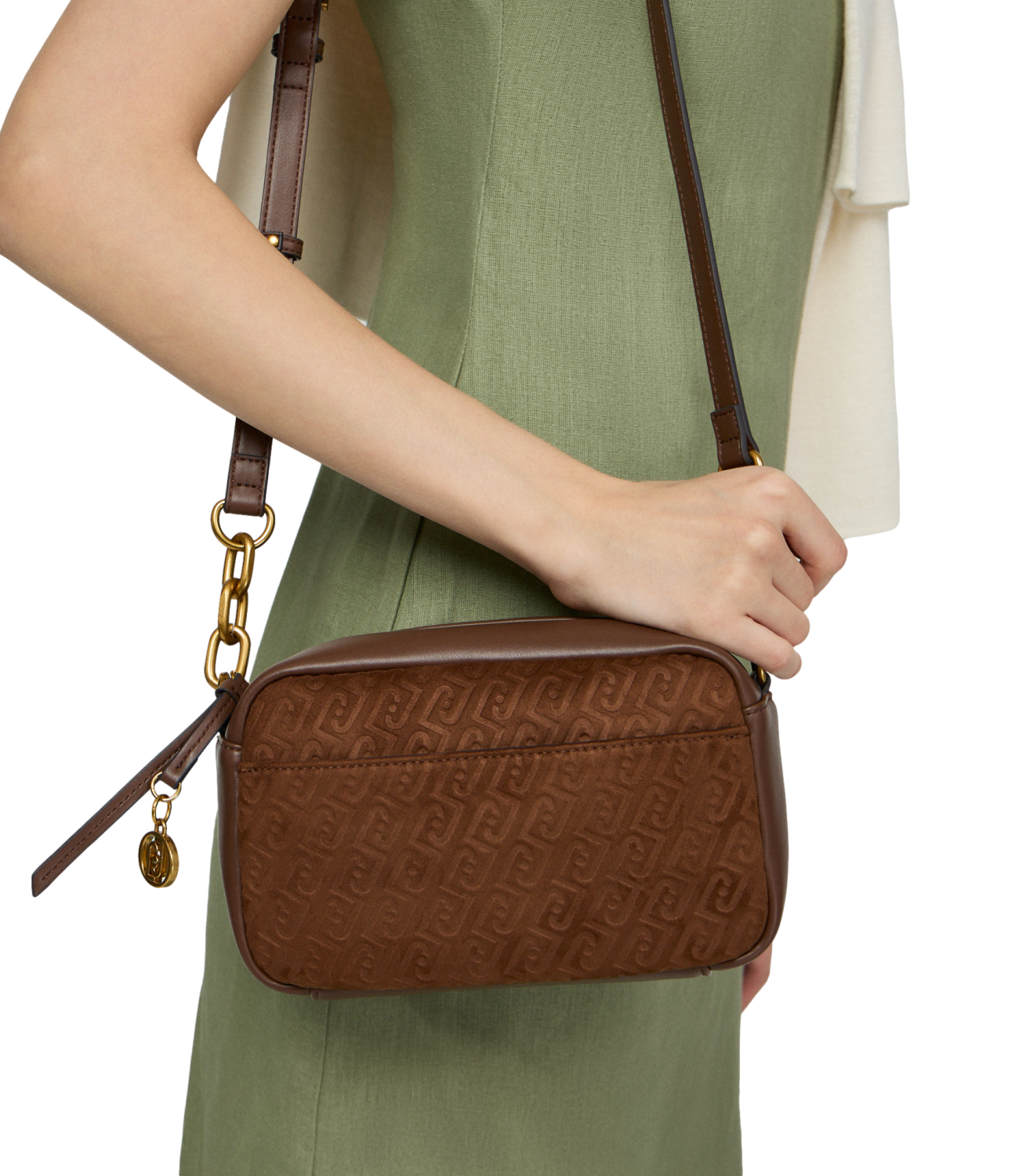 Liu Jo Borsa Camera Case Media Tabacco Donna