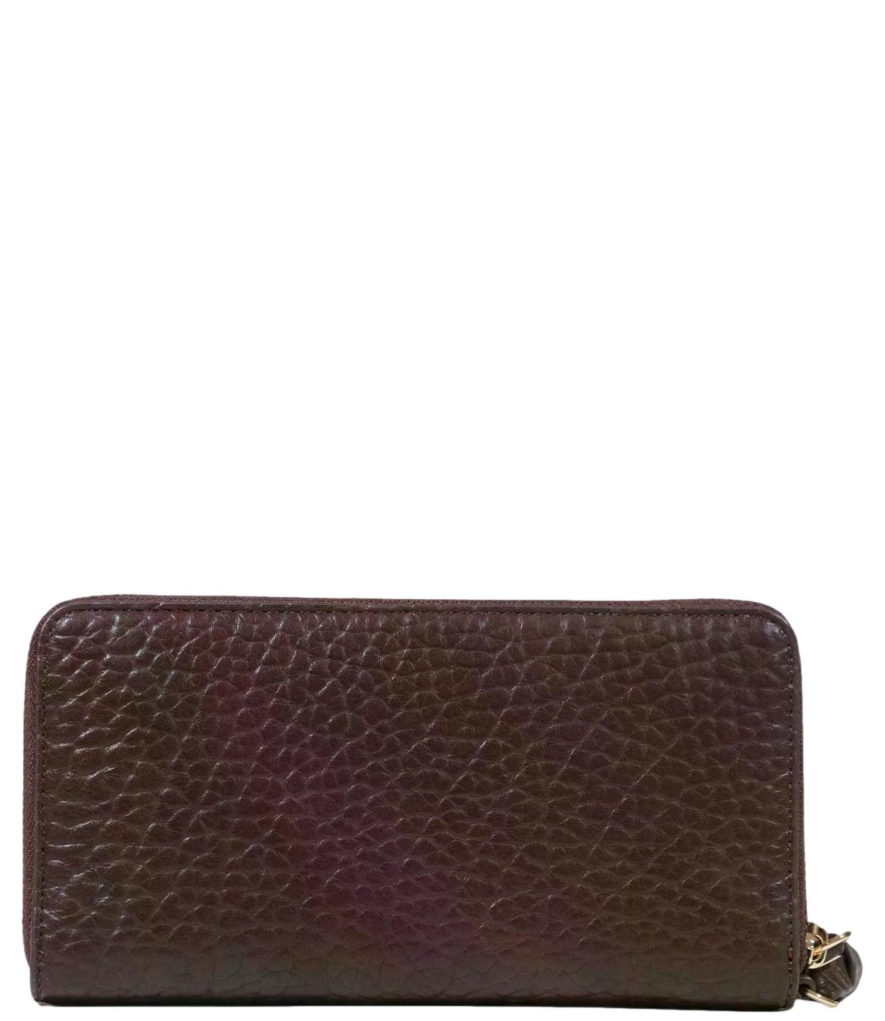 Liu Jo Portafoglio Zip Around Grande Red Aubergine Donna
