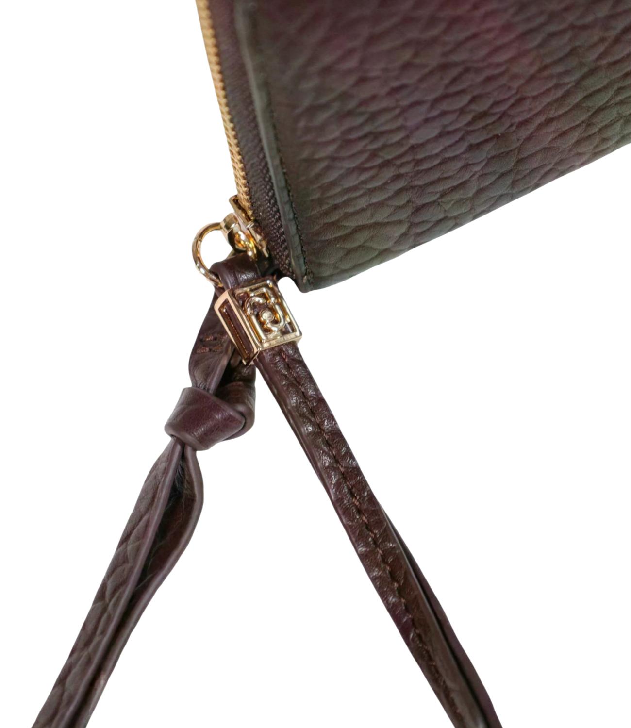 Liu Jo Portafoglio Zip Around Grande Red Aubergine Donna