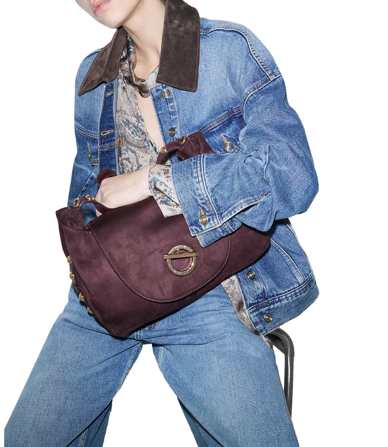 Liu Jo Borsa Handle Red Aubergine Donna