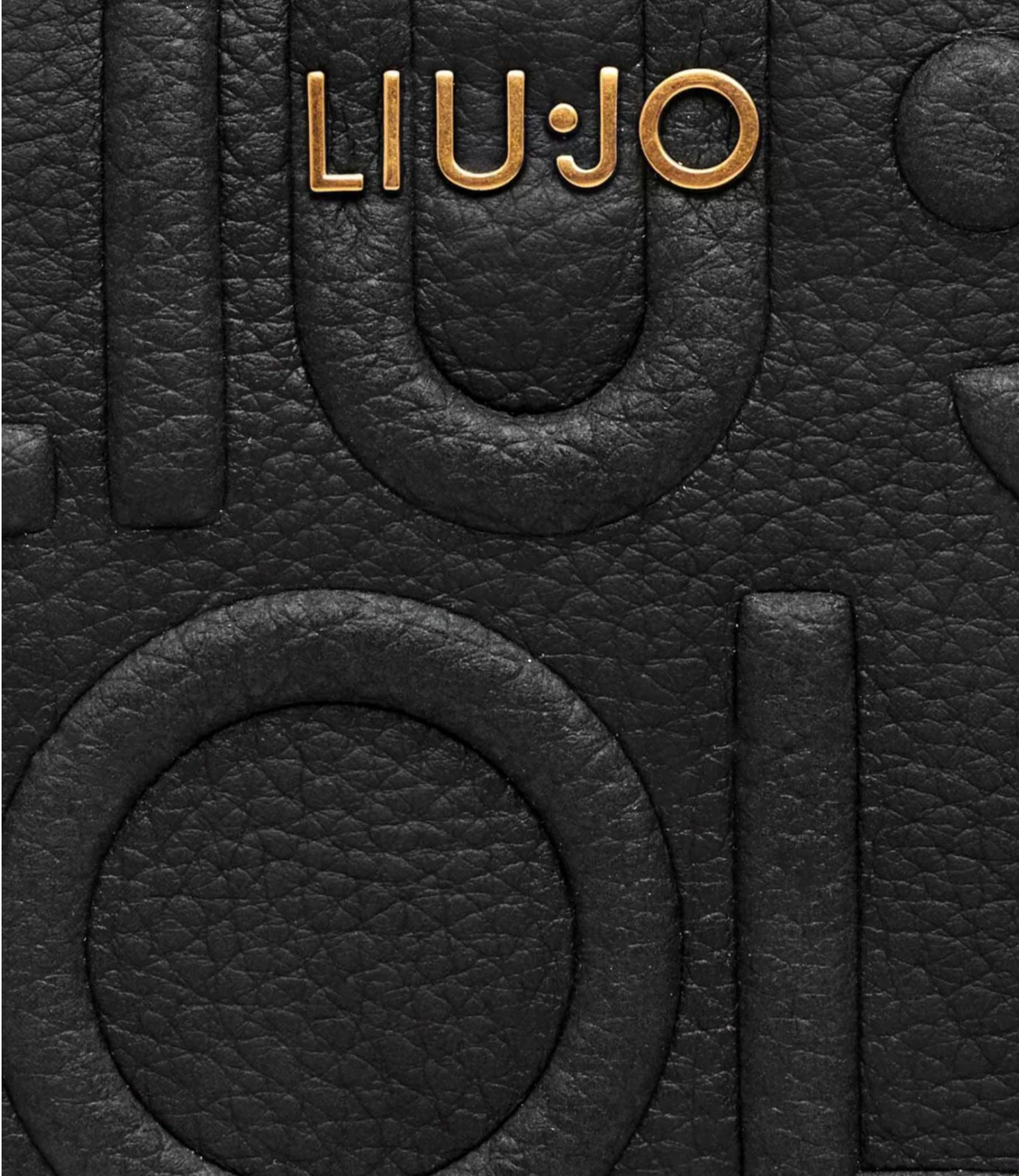 Liu Jo Portafoglio Grande Zip Around Nero Donna