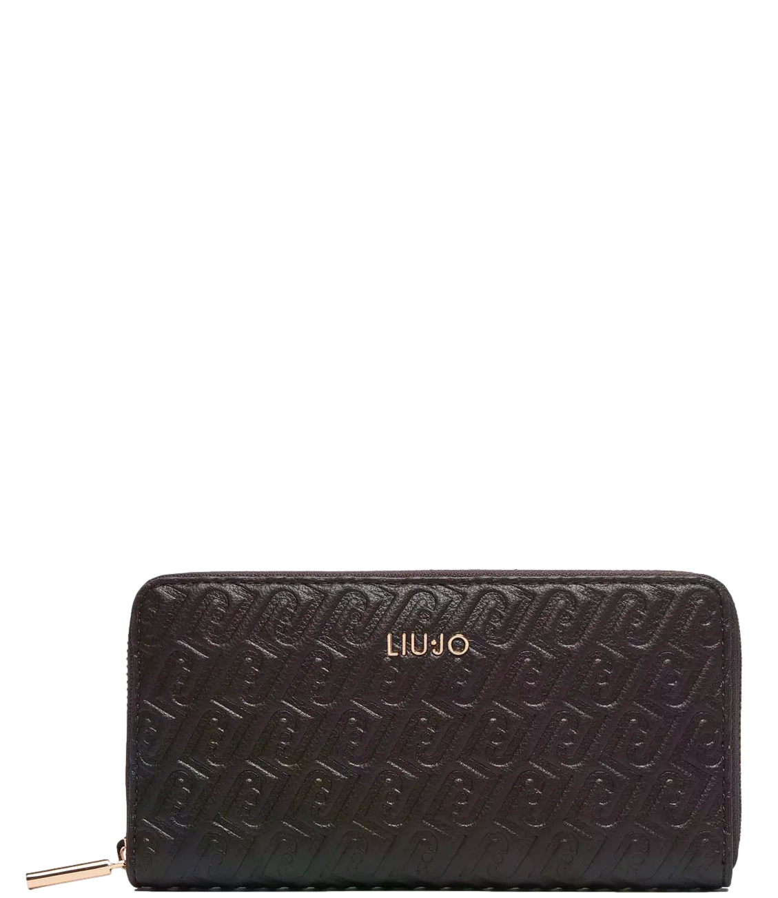Liu Jo Portafoglio Grande Zip Around Deep Brown Donna