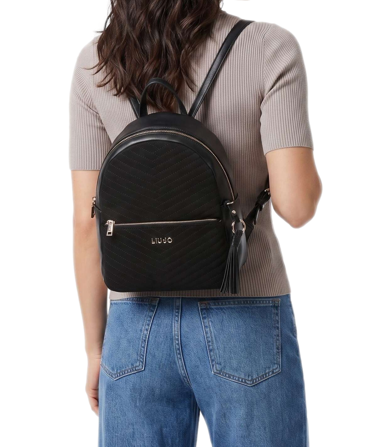 Liu Jo Zaino Backpack Medio Nero Donna