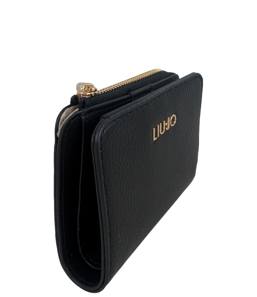 Liu Jo Portafoglio Ecs S Credit Card Case Nero Donna